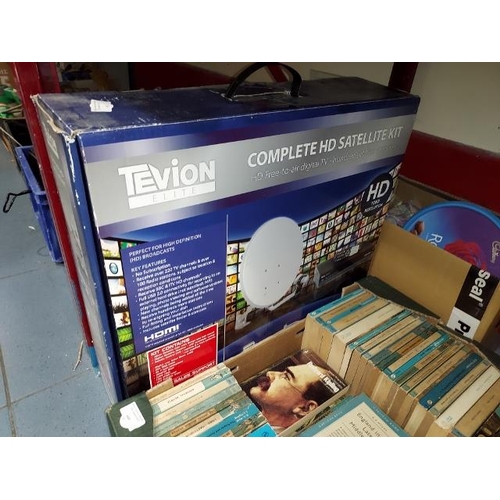 639 - Tevion Complete HD Satellite Kit In Box