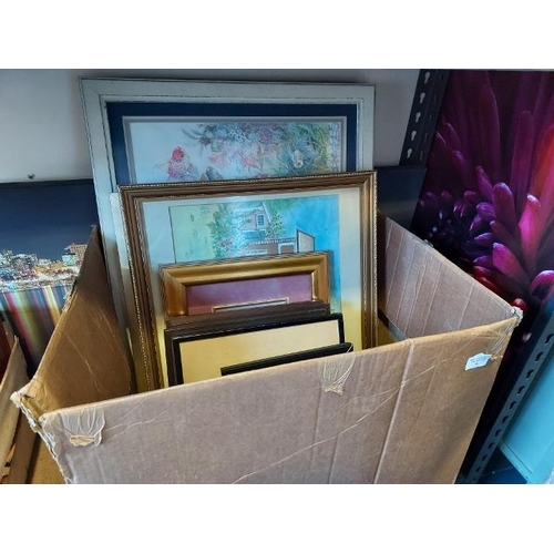 66 - Large Box Of Pictures