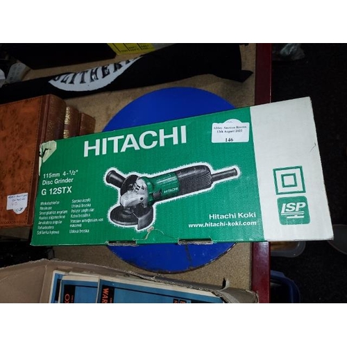 146 - Hitachi 110 Volt Grinder