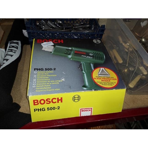 172 - Bosch Hot Air Gun In Box, Missing Nozzle. In Original Box