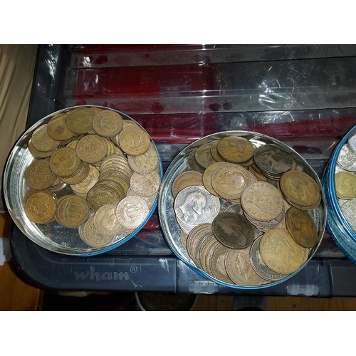 380 - 3 Tins Of World Coins