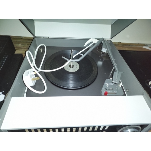 650 - Philips Dansette Record Player Working