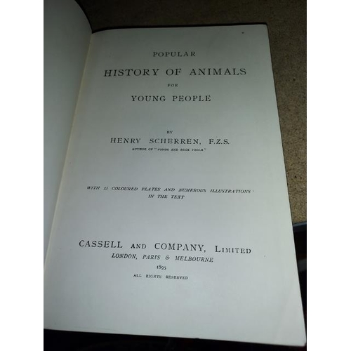 10 - A Popular History Of Animals Book 1895