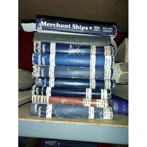 2 - 9 Merchant Ships Books; 1954, 1956-1962 & 1966. All Have Previous Owners Imprint Stamp & One D/J Mis... 