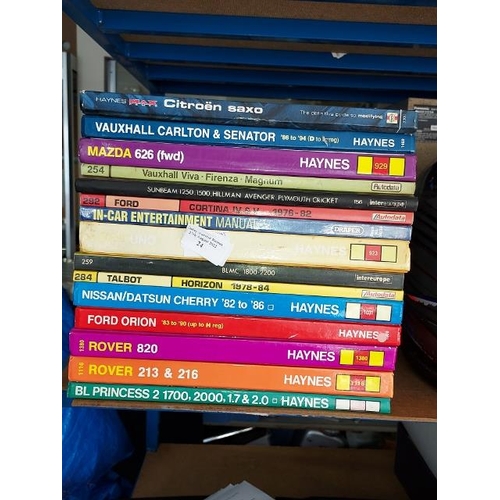 24 - Haynes Manuals Plus Others