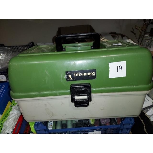 191 - Fishing Tackle Box With Contents, Including Fishing Reels