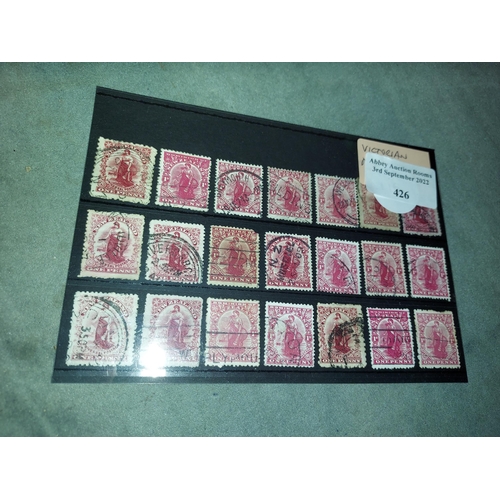 426 - Victorian New Zealand Stamps