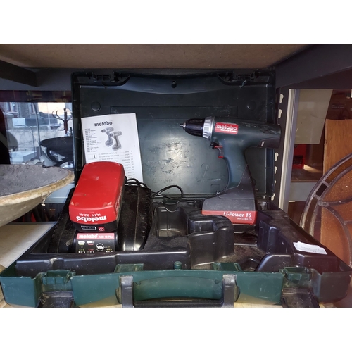 62 - Metabo Cordless Drill Working