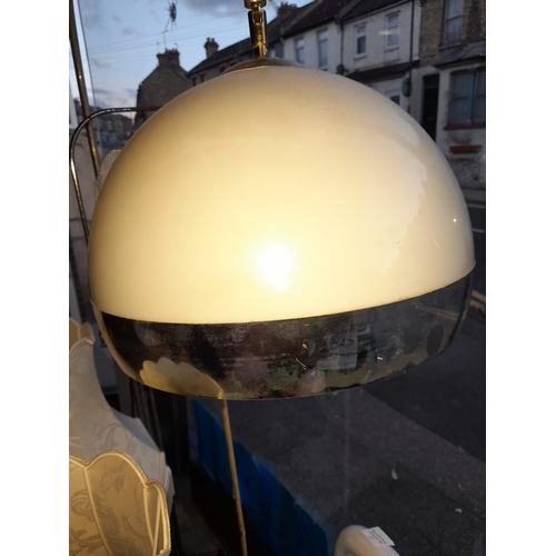 42 - Large Retro Floor Lamp, Base Has Been Changed