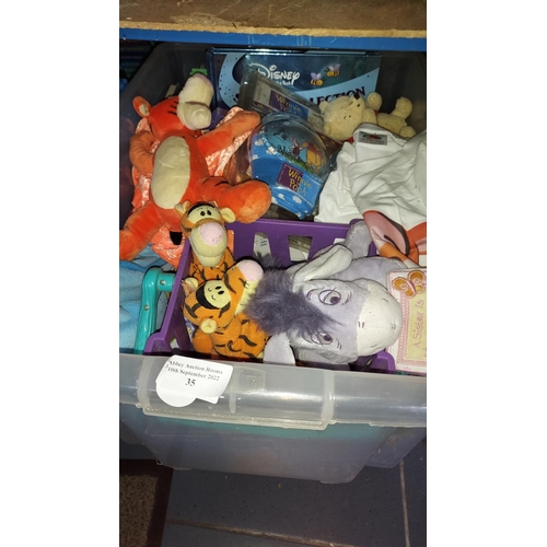 35 - Box Of Children'S Toys