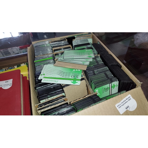 601 - Box Of Phonecards