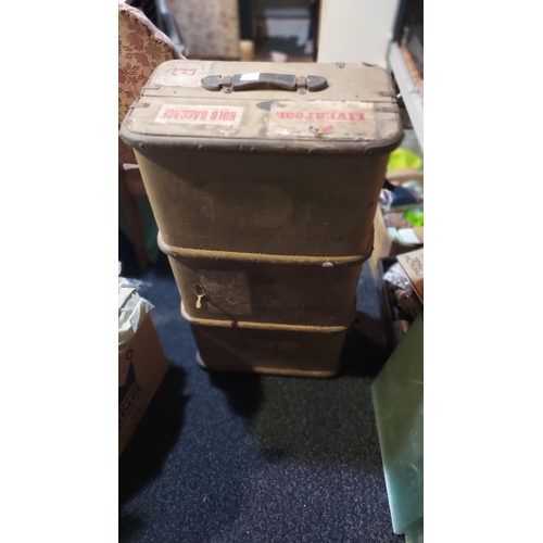 717 - Large Steamer/Travel Trunk