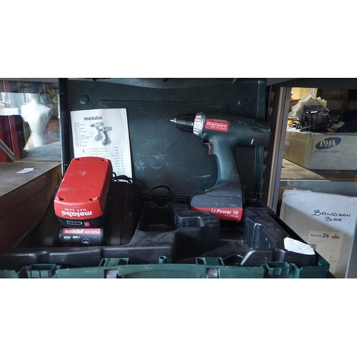 77 - Metabo Cordless Drill Working