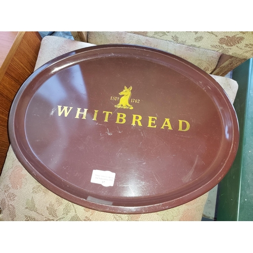 67 - 1960S Whitbread Oval Pub Tray