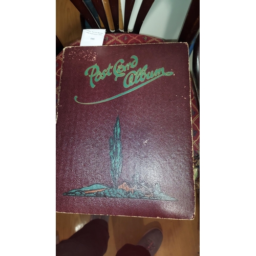 588 - Large Vintage Postcard Album