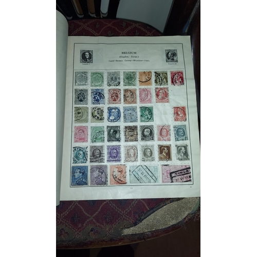 593 - Strand Stamp Album With Many Stamps