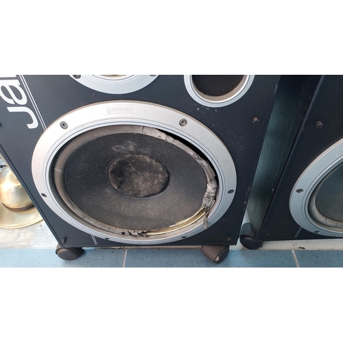 52 - Large Pair Of Jamo D265 Speakers For Spares