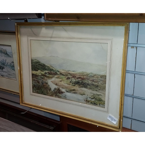 112 - Framed Landscape Watercolour Picture