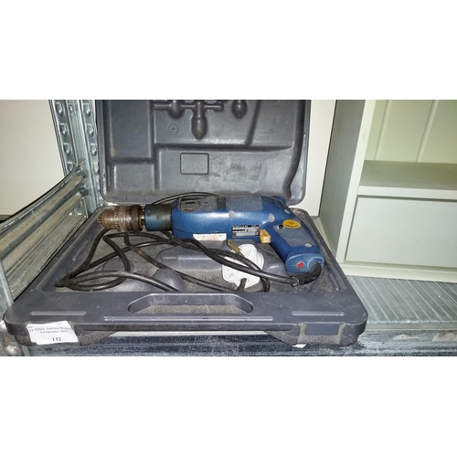 132 - Bosch Csb450-2E Hammer Drill In Case Untested