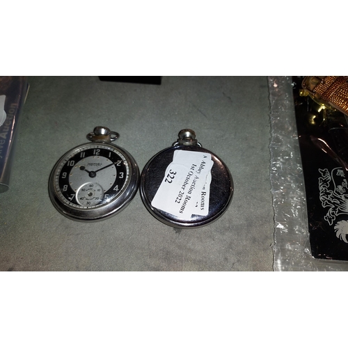2 Ingersoll Pocket Watches Spares Or Repair
