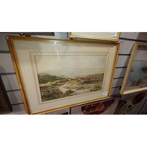 111 - Framed Landscape Watercolour Picture