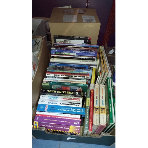 241 - Box Of Books On Trucks, Lorries & Heavy Haulage Vehicles