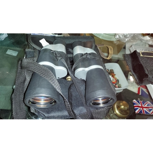 273 - I-xb Free Focus 7x50 Field 6.8 Degrees Binoculars With Case