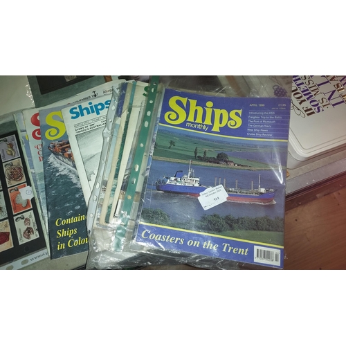 514 - Ships Monthly Magazines