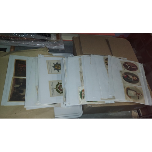 532 - Approximately 59 Small Silk Prints