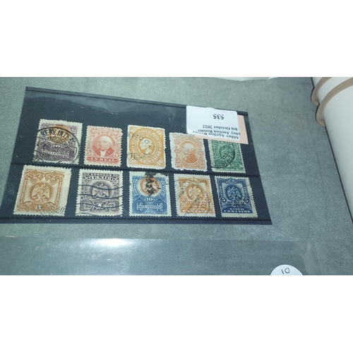 535 - Antique Mexico Stamps