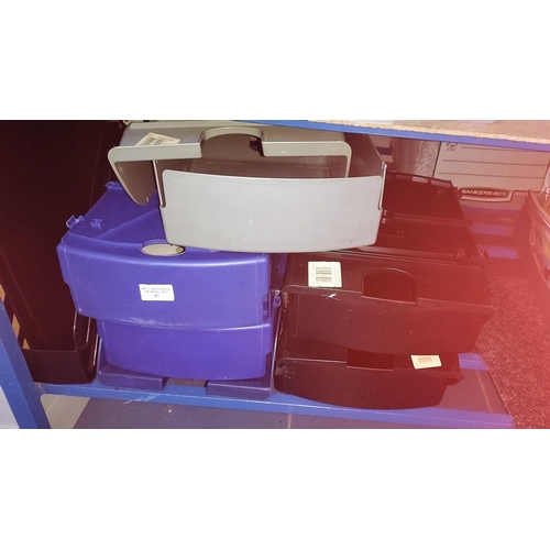 87 - Selection Of Stackable Office Trays