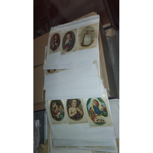 532 - Approximately 59 Small Silk Prints