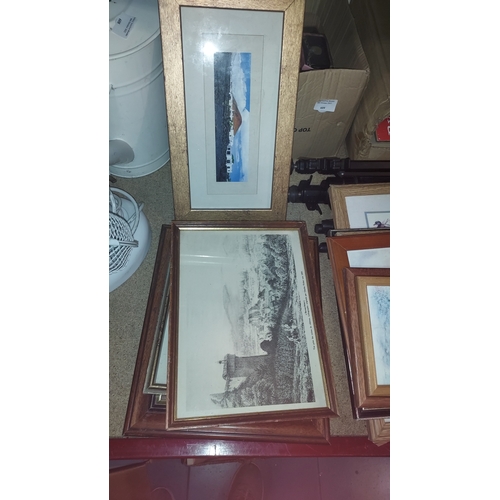 610 - Various Framed Pictures