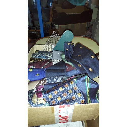 20 - Box Of Various Ties