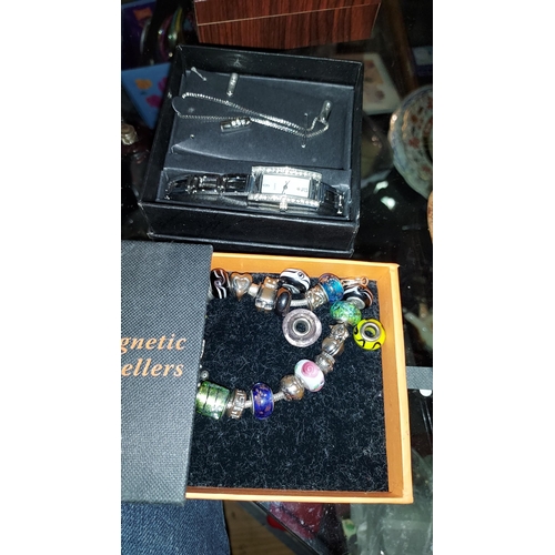 292 - Boxed Watch And Bracelet Set