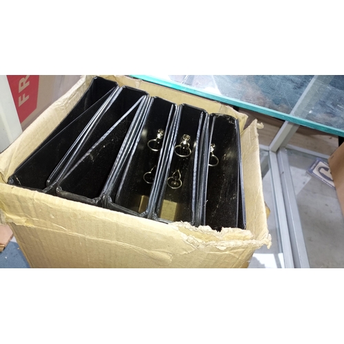 55 - Box Of 10 A5 Ring Binders