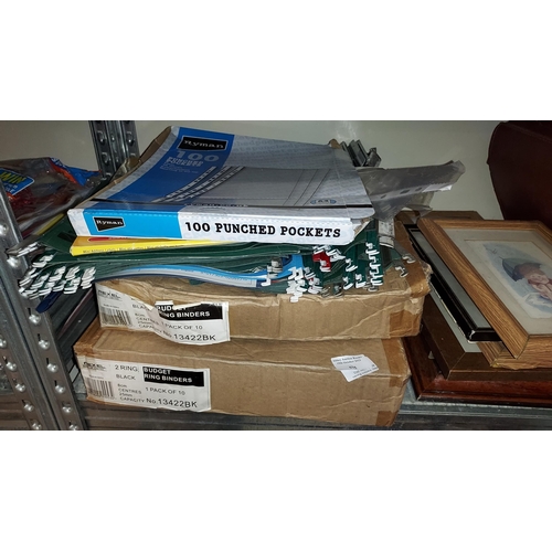 575 - Selection Of Ring Binders, Suspension Folders And Punched Pockets