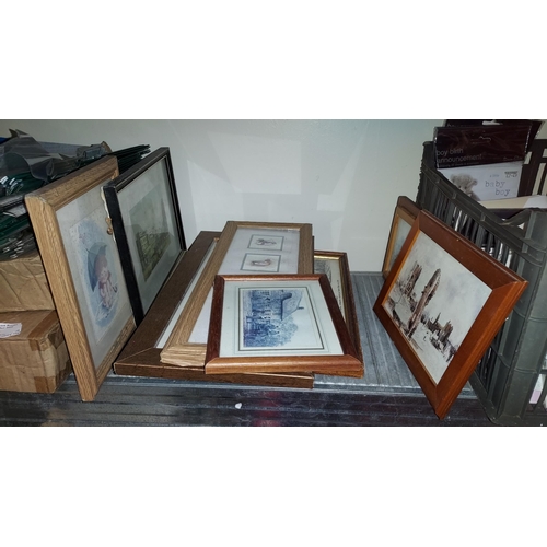 576 - Various Framed Pictures