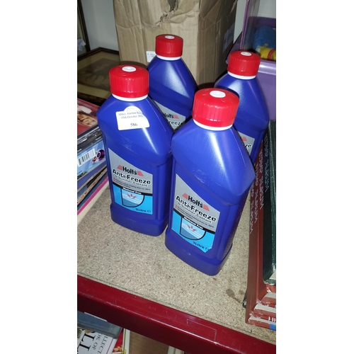 586 - 4 Bottles Of Holts Anti-Freeze