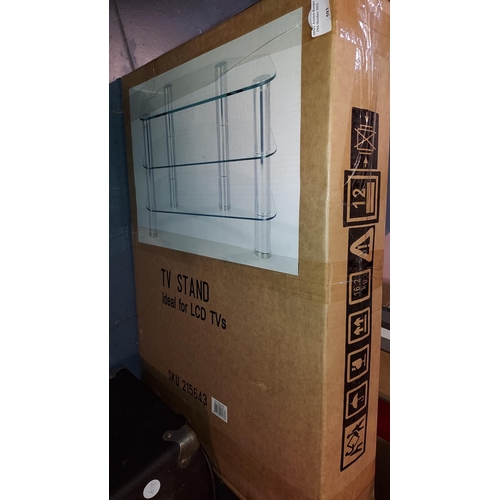 593 - Unused Boxed TV Stand