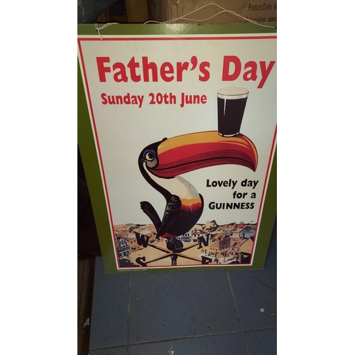 37 - Large A3 Size Fathers Day Guinness Poster