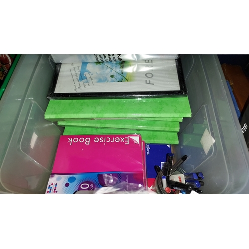 238 - Large Box Of Office Supplies