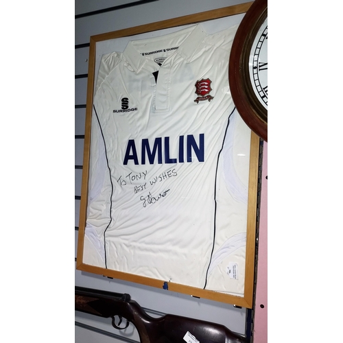 386 - Signed Framed Essex RFU Shirt