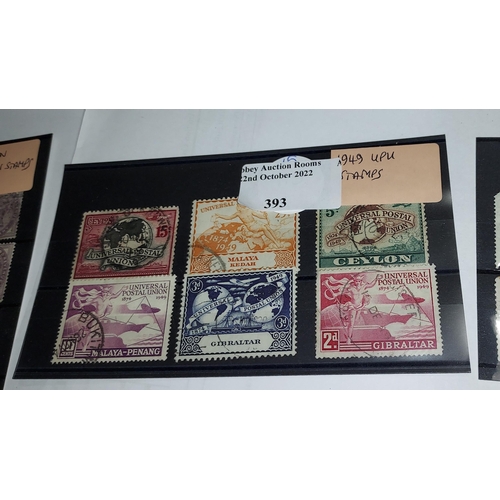 393 - 1949 UPU Stamps