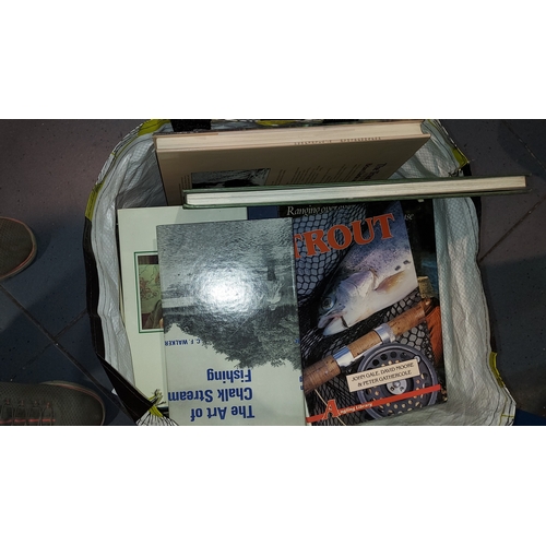 24 - 2 Bags Of Fishing Books