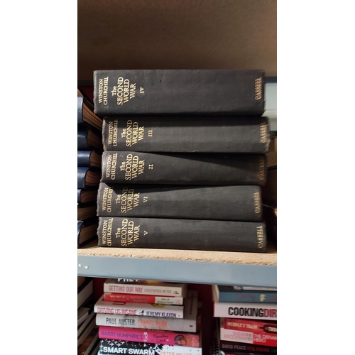 3 - 5 Volumes Of Churchill The Second World War, 2-6