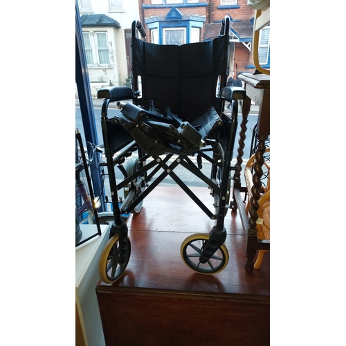 49 - Folding Disability Wheelchair