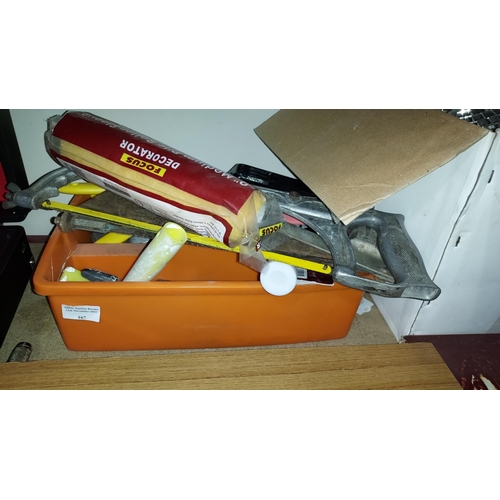 167 - Selection Of Tools Including Painter And Decorator Tools Plus 2 Saws