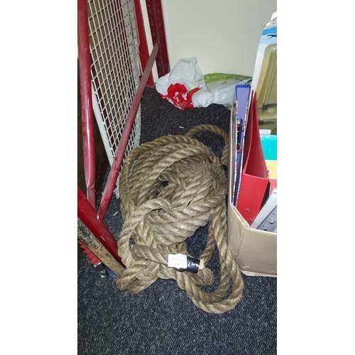 175 - Section Of Tow Rope Approximately 10 Yards Long