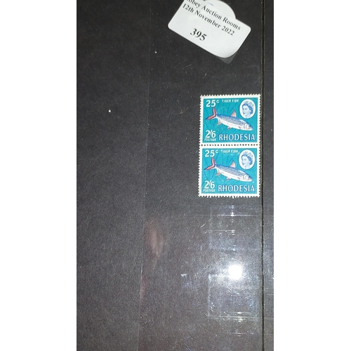 395 - 2 Rhodesia 25 Cent Stamps